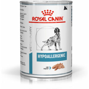 Royal Canin Veterinary Hypoallergenic in Loaf Dog Food Cans 400g x 12