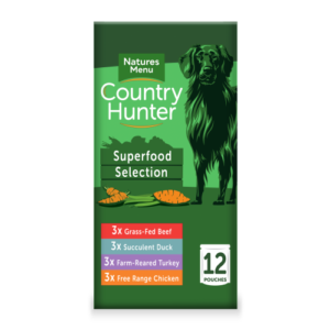 Natures Menu Country Hunter Superfood Selection Adult Dog Pouches 150g x 12