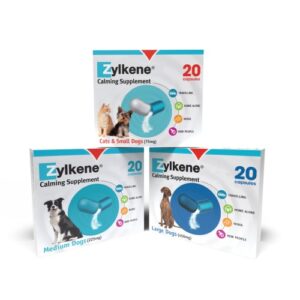 Zylkene Calming Supplement for Cats and Dogs 75mg - Cats & Dogs up to 10kg x 10