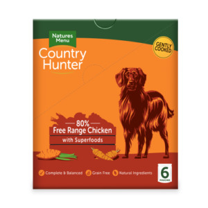 Natures Menu Country Hunter Chicken Pouch Adult Dog Food 150g x 54